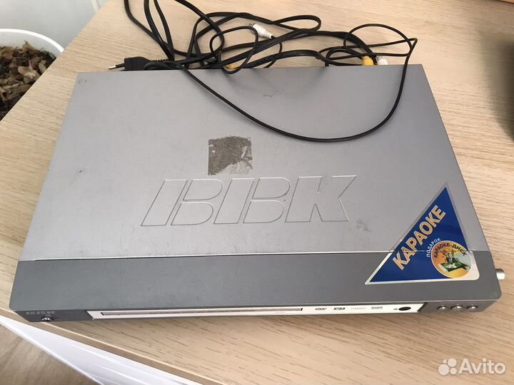 Dvd плеер bbk караоке