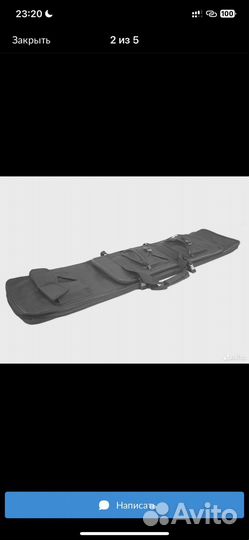 Чехол рюкзак для оружия oxford D600