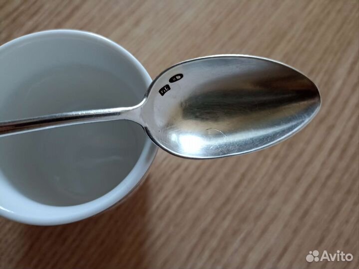 Чайная ложка серебро СССР
