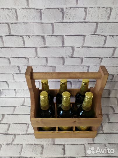Деревянный ящик для пива