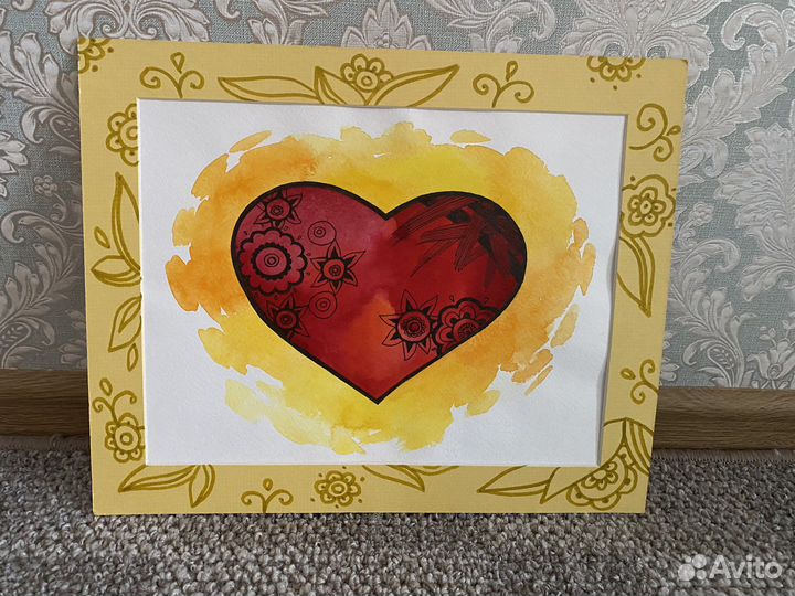 Картина сердце