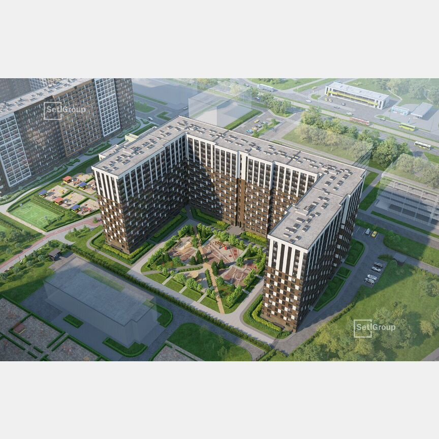 Квартира-студия, 24,2 м², 4/18 эт.