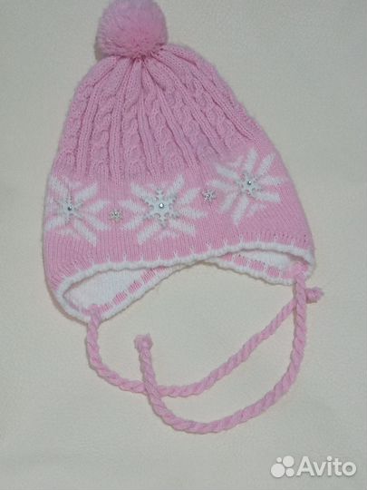 Шапка детская весна 44-46р
