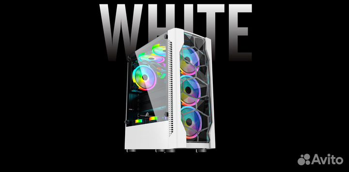 Клевый Белый Корпус для Компьютера