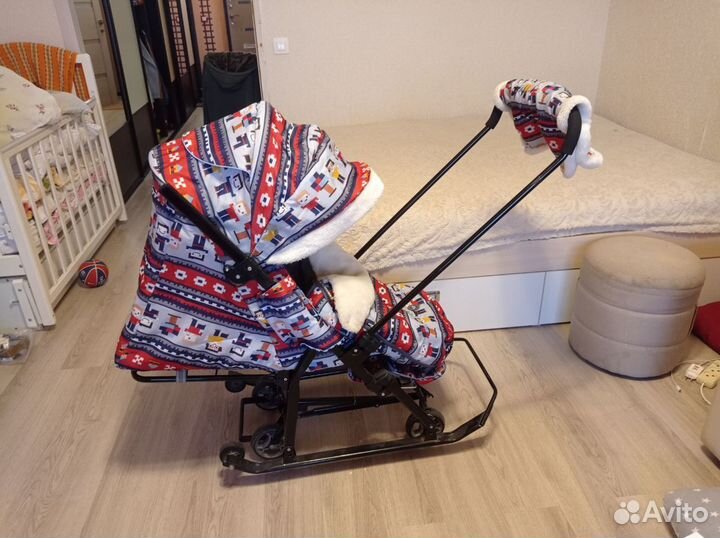 Санки-коляска Ника