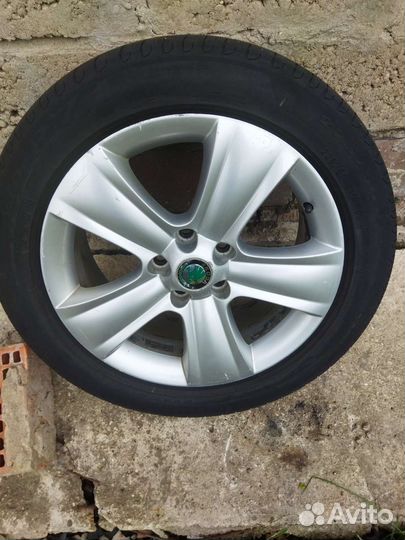 Колеса skoda octavia а5 scaut r17