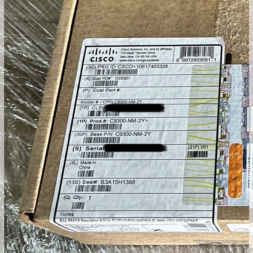 [C9300-NM-2Y] Cisco В Наличии C9300-Nm-2y