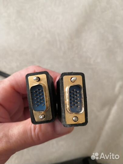 Кабели hdmi и VGA 10 метров провода