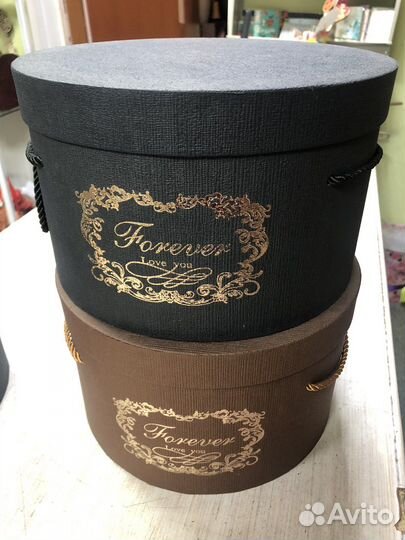 Коробка подарочная круглая