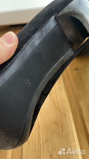 Туфли черные