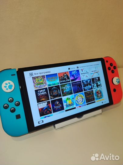 Новая Nintendo Switch Oled 256Gb чип hwfly Kefir