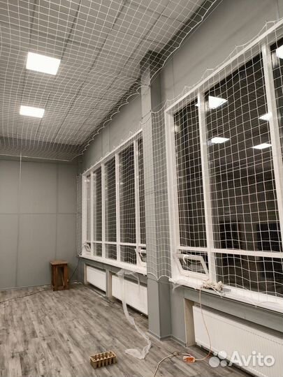 Сетка капроновая в спортзал