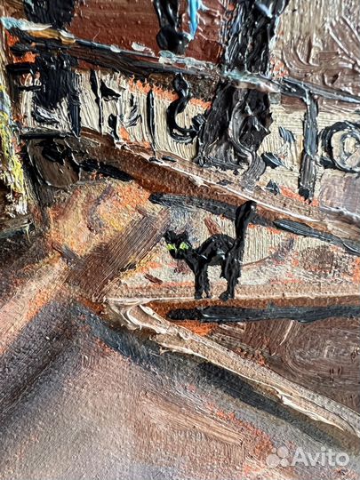 Картина маслом на холсте Петербург