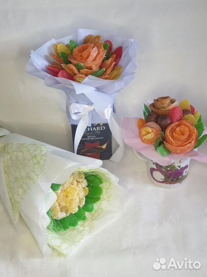 Сьедобные букеты