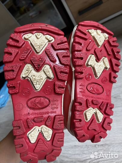 Сапоги резиновые 24