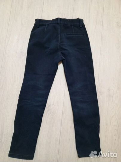 Утепленные брюкина на мальчика р 134