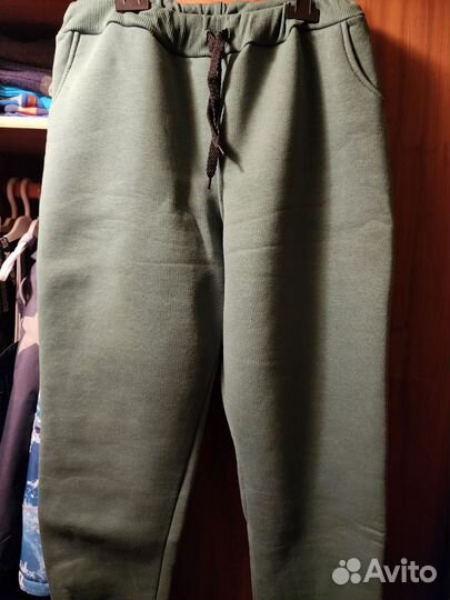 Брюки утепленные на флисе женские