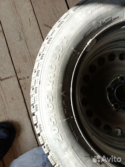 Колеса в сборе r16 зимние