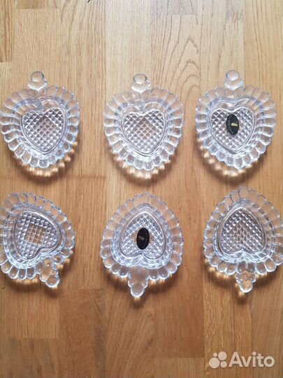Розетки для варенья, хрусталь