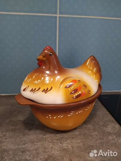 Горшок керамический для духовки