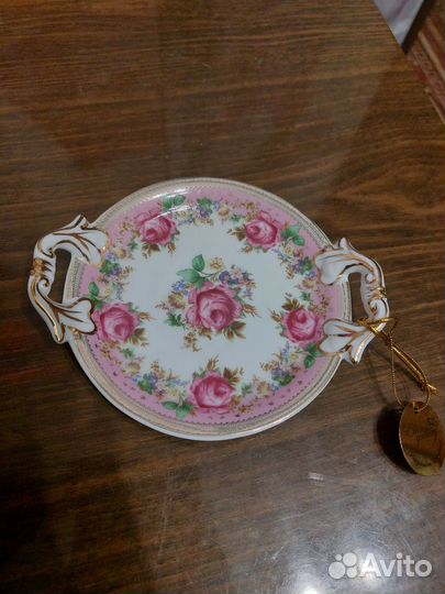 Блюдце с ручками