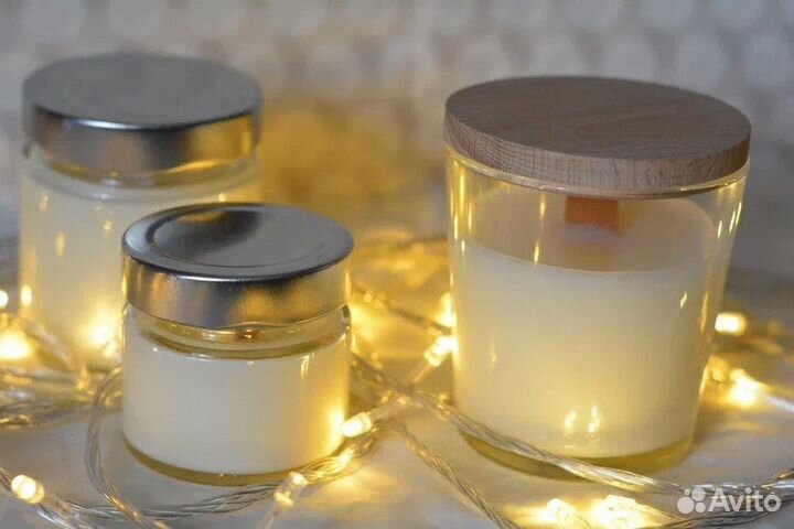 Свечи из соевого воска