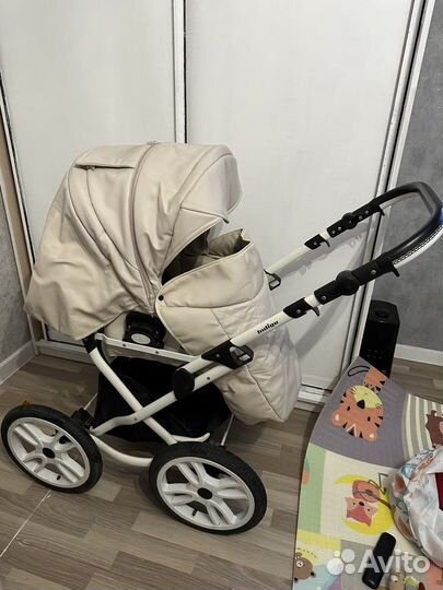 Коляска 2 в 1 эко кожа