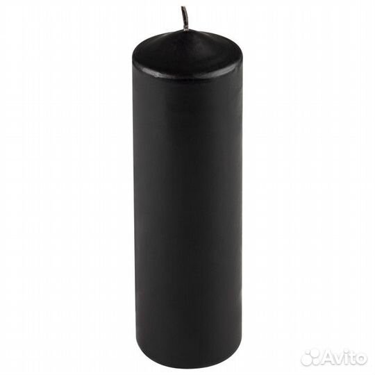 Свеча-столбик волшебная страна Deco 19х6см черный