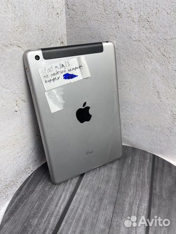 iPad mini 3 64gb Space Gray (разбор/icloud)