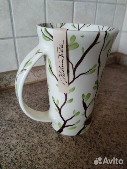 Новая кружка с росписью в виде совы из Эстонии