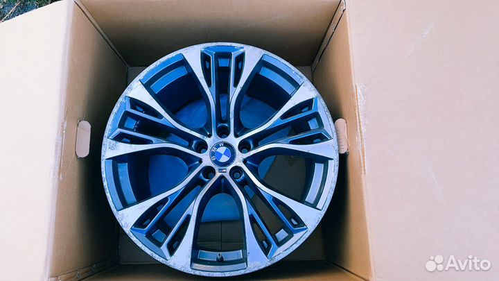 Диски на BMW x5 x6 r21, разноширокие 5/120