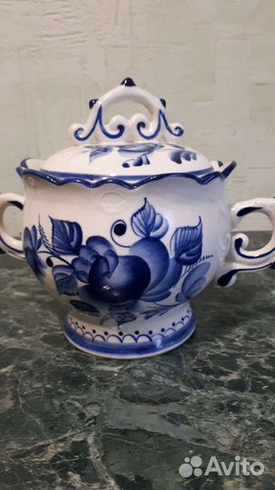 Гжель посуда