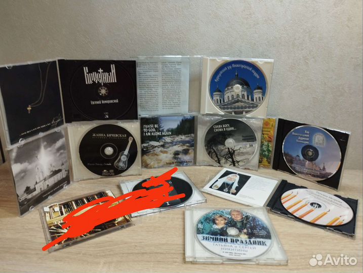 Cd диски Духовные песнопения и другие