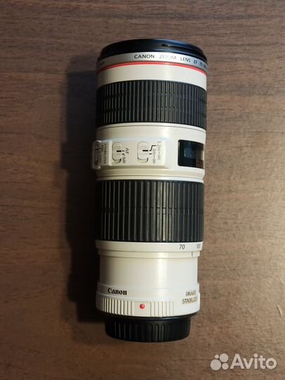 Объектив canon ef 70 200mm f 4l is usm