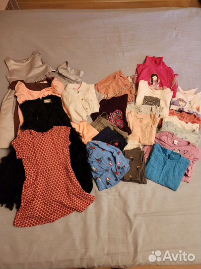 Вещи пакетом на девочку 4-6 лет