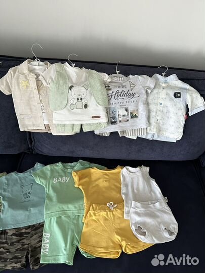 Вещи пакетом для малыша летние
