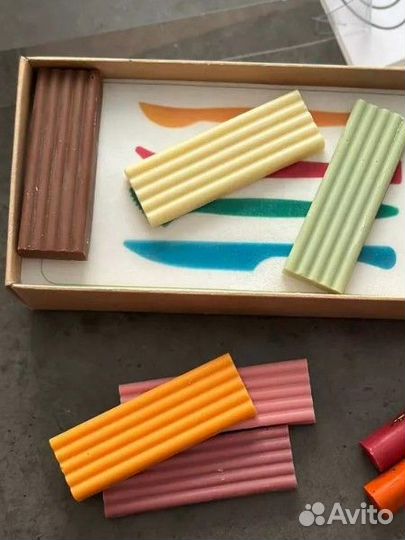 Пластилин.шоколадный