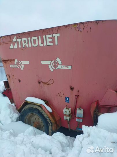 Смеситель кормораздатчик Trioliet Solomix 2