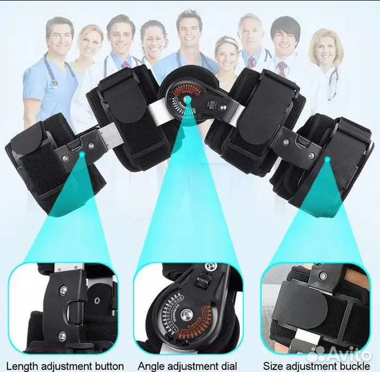 Ортезы шарнирные на коленный сустав. Большой выбор