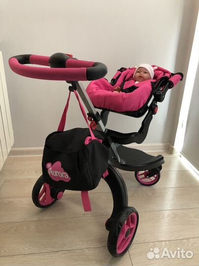 Коляска для куклы buggy boom aurora