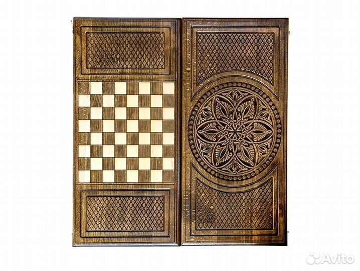 Нарды резные 