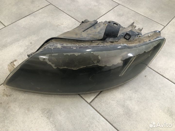 Фары на Audi Q7 2008г/4L (дорест)