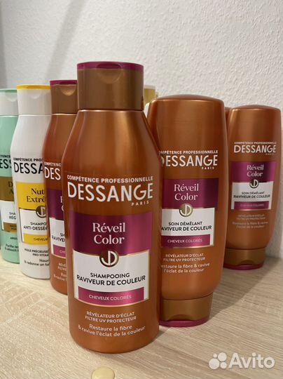 Шампунь/бальзам Dessange для волос Италия. 250 мл