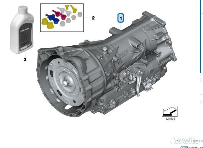 Гидротрансф АКПП BMW G20 8hp51 2.0 4WD 24008743420