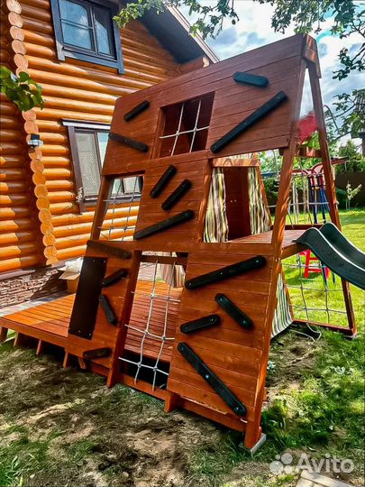 Детская игровая площадка База 4 для дачи