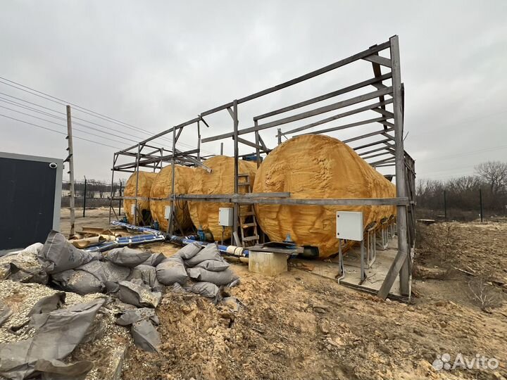 Бочки для чистой воды 147м3 емкость одной бочки