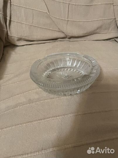 Хрустальная пепельница