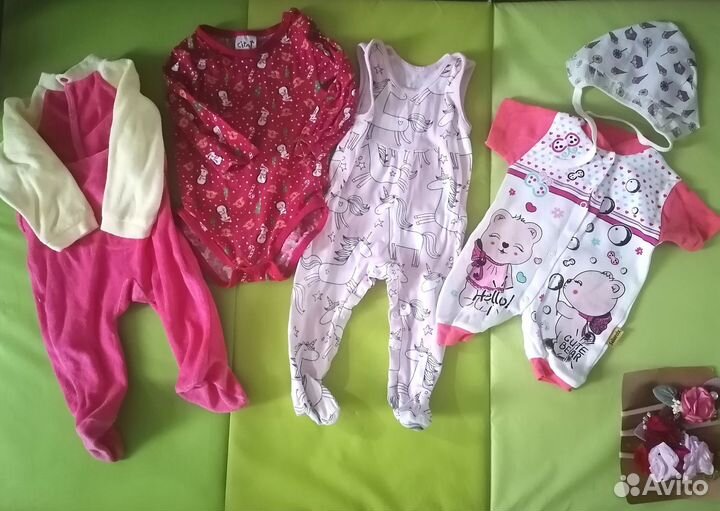 Одежда для девочки пакетом 62-86