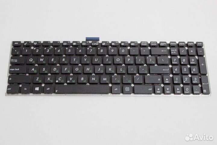 Клавиатура для ноутбука Asus X553M плоский Enter