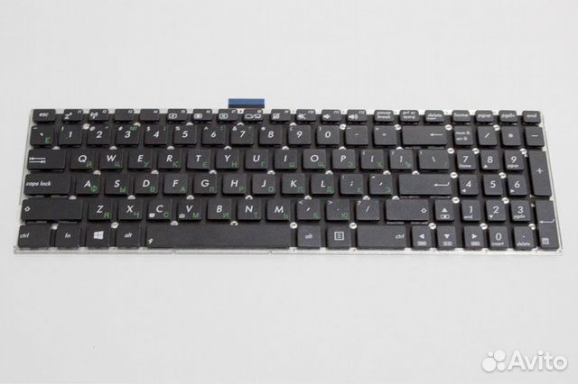 Клавиатура для ноутбука Asus X553M плоский Enter